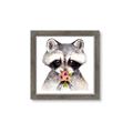 Picture of Garden Raccoon _GroupedProduct_Square_Mini_ _GroupedProduct_Square_Framed_Matted_