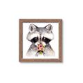 Picture of Garden Raccoon _GroupedProduct_Square_Mini_ _GroupedProduct_Square_Framed_Matted_
