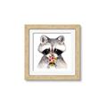 Picture of Garden Raccoon _GroupedProduct_Square_Mini_ _GroupedProduct_Square_Framed_Matted_