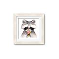 Picture of Garden Raccoon _GroupedProduct_Square_Mini_ _GroupedProduct_Square_Framed_Matted_