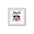 Picture of Garden Raccoon _GroupedProduct_Square_Mini_ _GroupedProduct_Square_Framed_Matted_