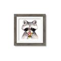 Picture of Garden Raccoon _GroupedProduct_Square_Mini_ _GroupedProduct_Square_Framed_Matted_