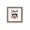 Picture of Garden Raccoon _GroupedProduct_Square_Mini_ _GroupedProduct_Square_Framed_Matted_