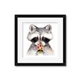 Picture of Garden Raccoon _GroupedProduct_Square_Mini_ _GroupedProduct_Square_Framed_Matted_