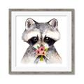 Picture of Garden Raccoon _GroupedProduct_Square_Mini_ _GroupedProduct_Square_Framed_Matted_