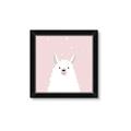Picture of Pinky Llama  _GroupedProduct_Square_Mini_ _GroupedProduct_Square_Framed_Matted_