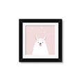 Picture of Pinky Llama  _GroupedProduct_Square_Mini_ _GroupedProduct_Square_Framed_Matted_