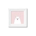 Picture of Pinky Llama  _GroupedProduct_Square_Mini_ _GroupedProduct_Square_Framed_Matted_