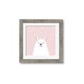 Picture of Pinky Llama  _GroupedProduct_Square_Mini_ _GroupedProduct_Square_Framed_Matted_