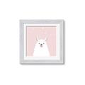 Picture of Pinky Llama  _GroupedProduct_Square_Mini_ _GroupedProduct_Square_Framed_Matted_