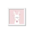 Picture of Pinky Bunny _GroupedProduct_Square_Mini_ _GroupedProduct_Square_Framed_Matted_