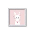 Picture of Pinky Bunny _GroupedProduct_Square_Mini_ _GroupedProduct_Square_Framed_Matted_