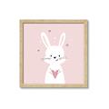 Picture of Pinky Bunny _GroupedProduct_Square_Mini_ _GroupedProduct_Square_Framed_Matted_