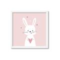 Picture of Pinky Bunny _GroupedProduct_Square_Mini_ _GroupedProduct_Square_Framed_Matted_