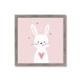 Picture of Pinky Bunny _GroupedProduct_Square_Mini_ _GroupedProduct_Square_Framed_Matted_