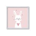 Picture of Pinky Bunny _GroupedProduct_Square_Mini_ _GroupedProduct_Square_Framed_Matted_