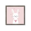 Picture of Pinky Bunny _GroupedProduct_Square_Mini_ _GroupedProduct_Square_Framed_Matted_