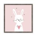 Picture of Pinky Bunny _GroupedProduct_Square_Mini_ _GroupedProduct_Square_Framed_Matted_