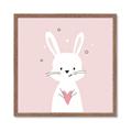 Picture of Pinky Bunny _GroupedProduct_Square_Mini_ _GroupedProduct_Square_Framed_Matted_