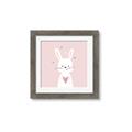 Picture of Pinky Bunny _GroupedProduct_Square_Mini_ _GroupedProduct_Square_Framed_Matted_