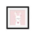 Picture of Pinky Bunny _GroupedProduct_Square_Mini_ _GroupedProduct_Square_Framed_Matted_