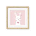 Picture of Pinky Bunny _GroupedProduct_Square_Mini_ _GroupedProduct_Square_Framed_Matted_