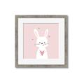 Picture of Pinky Bunny _GroupedProduct_Square_Mini_ _GroupedProduct_Square_Framed_Matted_