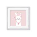 Picture of Pinky Bunny _GroupedProduct_Square_Mini_ _GroupedProduct_Square_Framed_Matted_