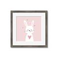 Picture of Pinky Bunny _GroupedProduct_Square_Mini_ _GroupedProduct_Square_Framed_Matted_