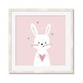 Picture of Pinky Bunny _GroupedProduct_Square_Mini_ _GroupedProduct_Square_Framed_Matted_