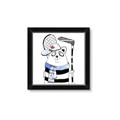 Picture of Hockey Beaver _GroupedProduct_Square_Mini_ _GroupedProduct_Square_Framed_Matted_