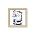 Picture of Hockey Beaver _GroupedProduct_Square_Mini_ _GroupedProduct_Square_Framed_Matted_