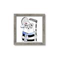Picture of Hockey Beaver _GroupedProduct_Square_Mini_ _GroupedProduct_Square_Framed_Matted_