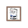 Picture of Hockey Beaver _GroupedProduct_Square_Mini_ _GroupedProduct_Square_Framed_Matted_
