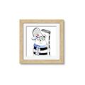 Picture of Hockey Beaver _GroupedProduct_Square_Mini_ _GroupedProduct_Square_Framed_Matted_