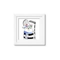 Picture of Hockey Beaver _GroupedProduct_Square_Mini_ _GroupedProduct_Square_Framed_Matted_