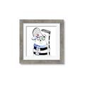 Picture of Hockey Beaver _GroupedProduct_Square_Mini_ _GroupedProduct_Square_Framed_Matted_