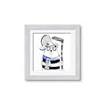Picture of Hockey Beaver _GroupedProduct_Square_Mini_ _GroupedProduct_Square_Framed_Matted_