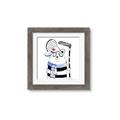 Picture of Hockey Beaver _GroupedProduct_Square_Mini_ _GroupedProduct_Square_Framed_Matted_