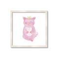 Picture of Farm Pig _GroupedProduct_Square_Mini_ _GroupedProduct_Square_Framed_Matted_