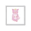 Picture of Farm Pig _GroupedProduct_Square_Mini_ _GroupedProduct_Square_Framed_Matted_