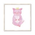 Picture of Farm Pig _GroupedProduct_Square_Mini_ _GroupedProduct_Square_Framed_Matted_
