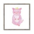 Picture of Farm Pig _GroupedProduct_Square_Mini_ _GroupedProduct_Square_Framed_Matted_