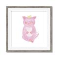 Picture of Farm Pig _GroupedProduct_Square_Mini_ _GroupedProduct_Square_Framed_Matted_