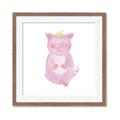 Picture of Farm Pig _GroupedProduct_Square_Mini_ _GroupedProduct_Square_Framed_Matted_