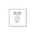 Picture of Farm Sheep _GroupedProduct_Square_Mini_ _GroupedProduct_Square_Framed_Matted_