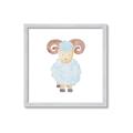 Picture of Farm Sheep _GroupedProduct_Square_Mini_ _GroupedProduct_Square_Framed_Matted_