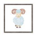 Picture of Farm Sheep _GroupedProduct_Square_Mini_ _GroupedProduct_Square_Framed_Matted_