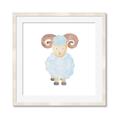 Picture of Farm Sheep _GroupedProduct_Square_Mini_ _GroupedProduct_Square_Framed_Matted_