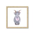Picture of Farm Goat _GroupedProduct_Square_Mini_ _GroupedProduct_Square_Framed_Matted_